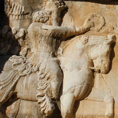 منظر باستان شناسی ساسانی فارس